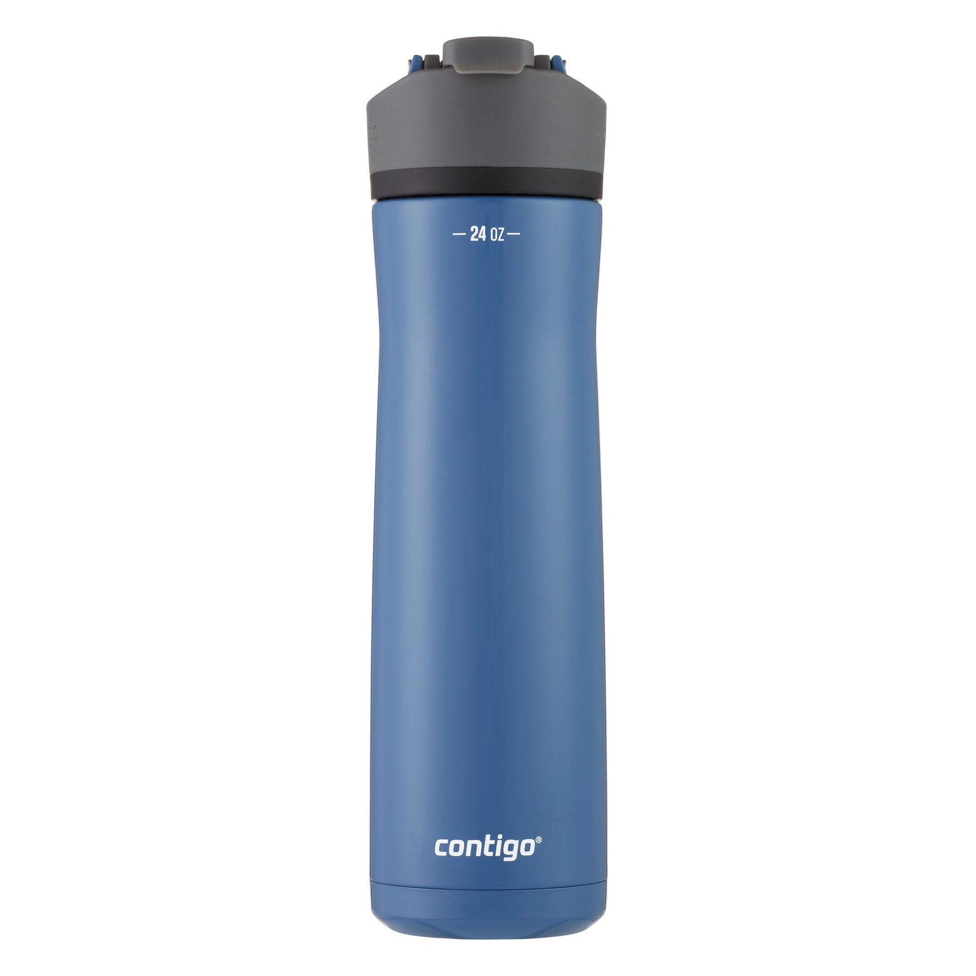 Contigo® Cortland Chill 2.0 Insulated Stainless Steel Water Bottle with AUTOSEAL® Lid | 24oz | Blue Corn | Cup Holder