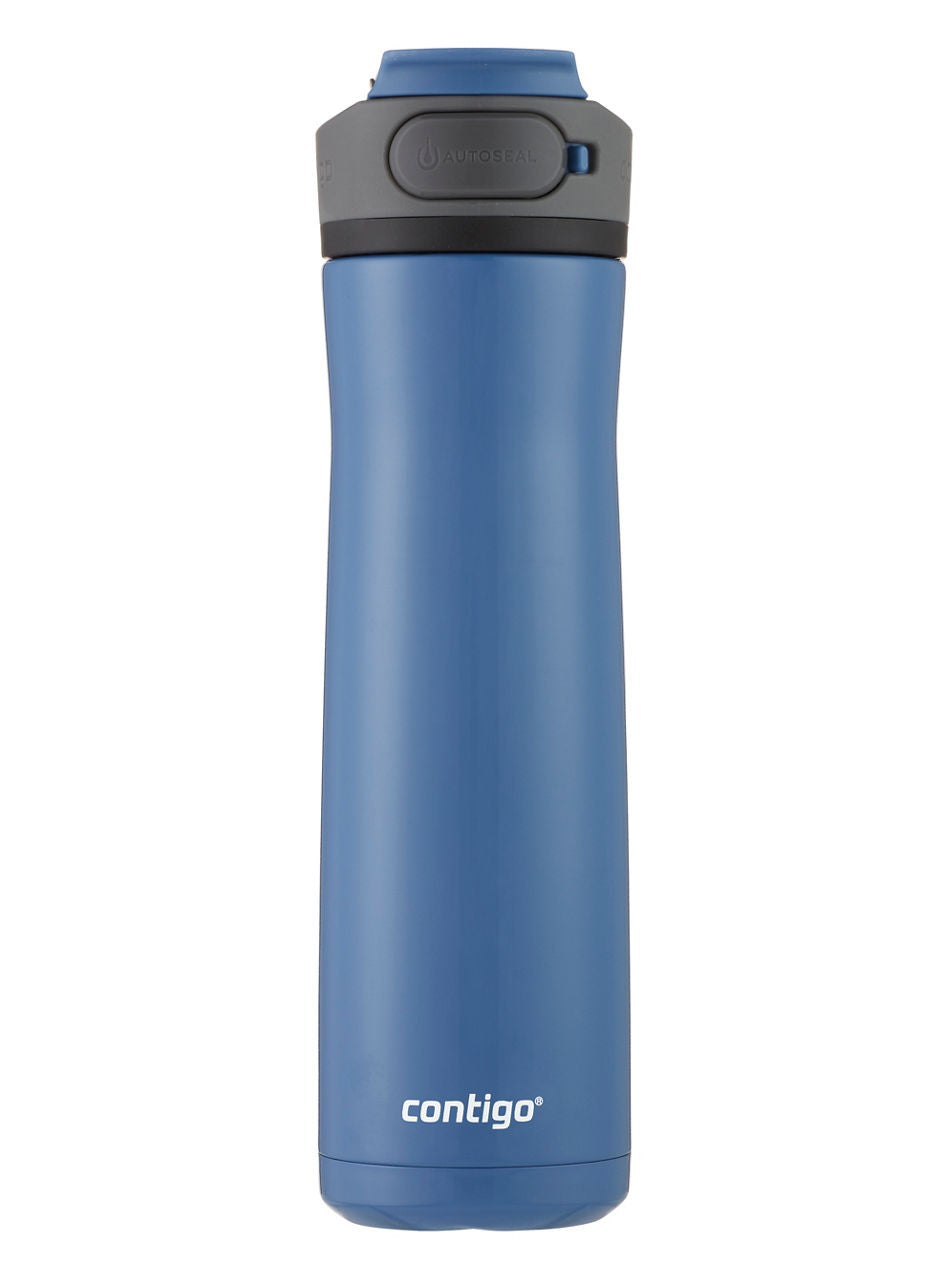 Contigo® Cortland Chill 2.0 Insulated Stainless Steel Water Bottle with AUTOSEAL® Lid | 24oz | Blue Corn | Cup Holder