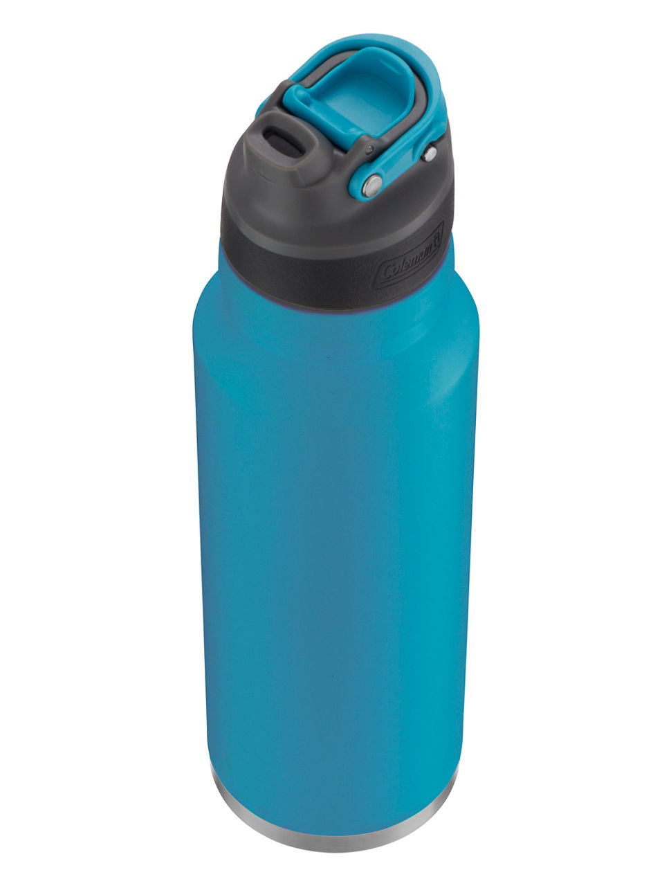 Coleman FreeFlow AUTOSEAL® 40 oz Stainless Steel Water Bottle | Caribbean Sea