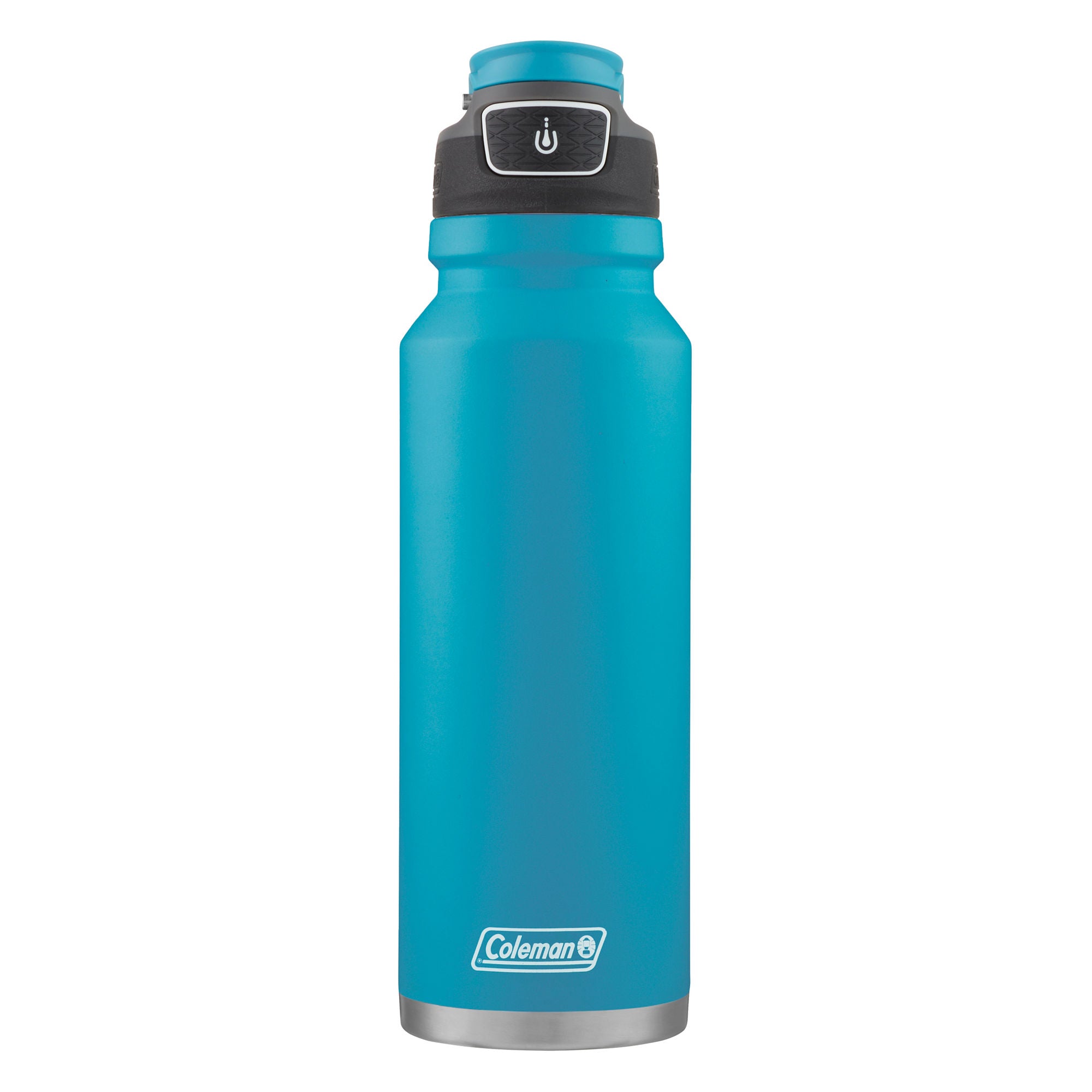 Coleman FreeFlow AUTOSEAL® 40 oz Stainless Steel Water Bottle | Caribbean Sea