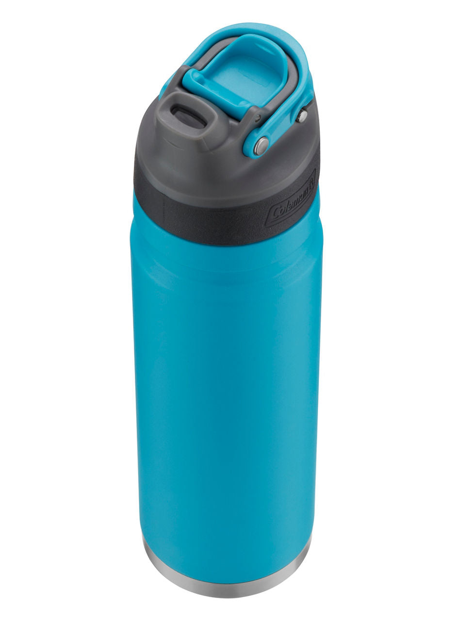 Coleman FreeFlow AUTOSEAL® 24 oz Stainless Steel Water Bottle | Caribbean Sea
