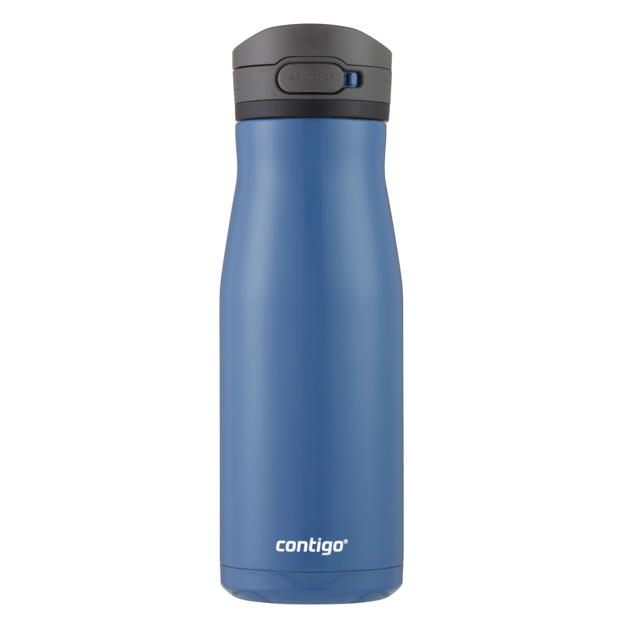 Contigo® Jackson Chill 2.0 Stainless-Steel Water Bottle with AUTOPOP® Lid | 32oz | Blue Corn