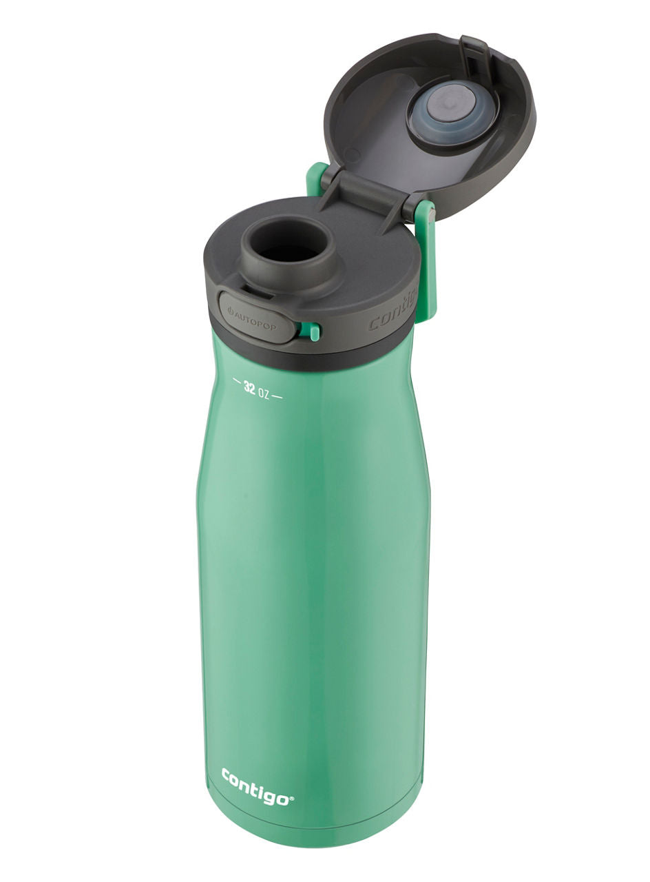 Contigo® Jackson Chill 2.0 Stainless-Steel Water Bottle with AUTOPOP® Lid | 32oz | Coriander
