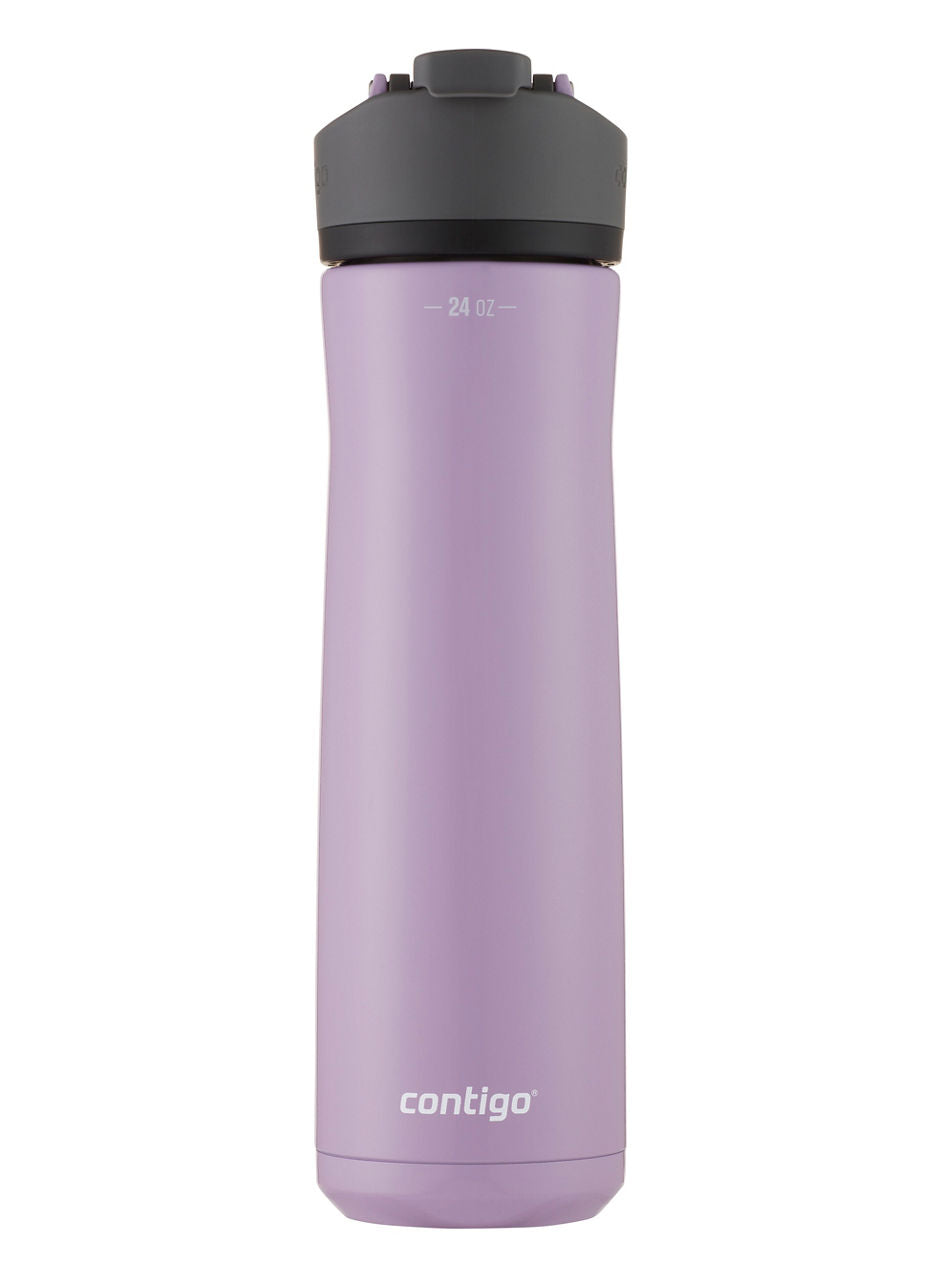 Contigo® Cortland Chill 2.0 Insulated Stainless Steel Water Bottle with AUTOSEAL® Lid | 24oz | Lavender | Cup Holder