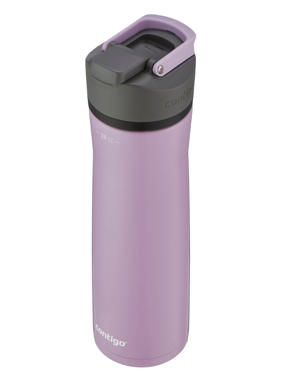 Contigo® Cortland Chill 2.0 Insulated Stainless Steel Water Bottle with AUTOSEAL® Lid | 24oz | Lavender | Cup Holder