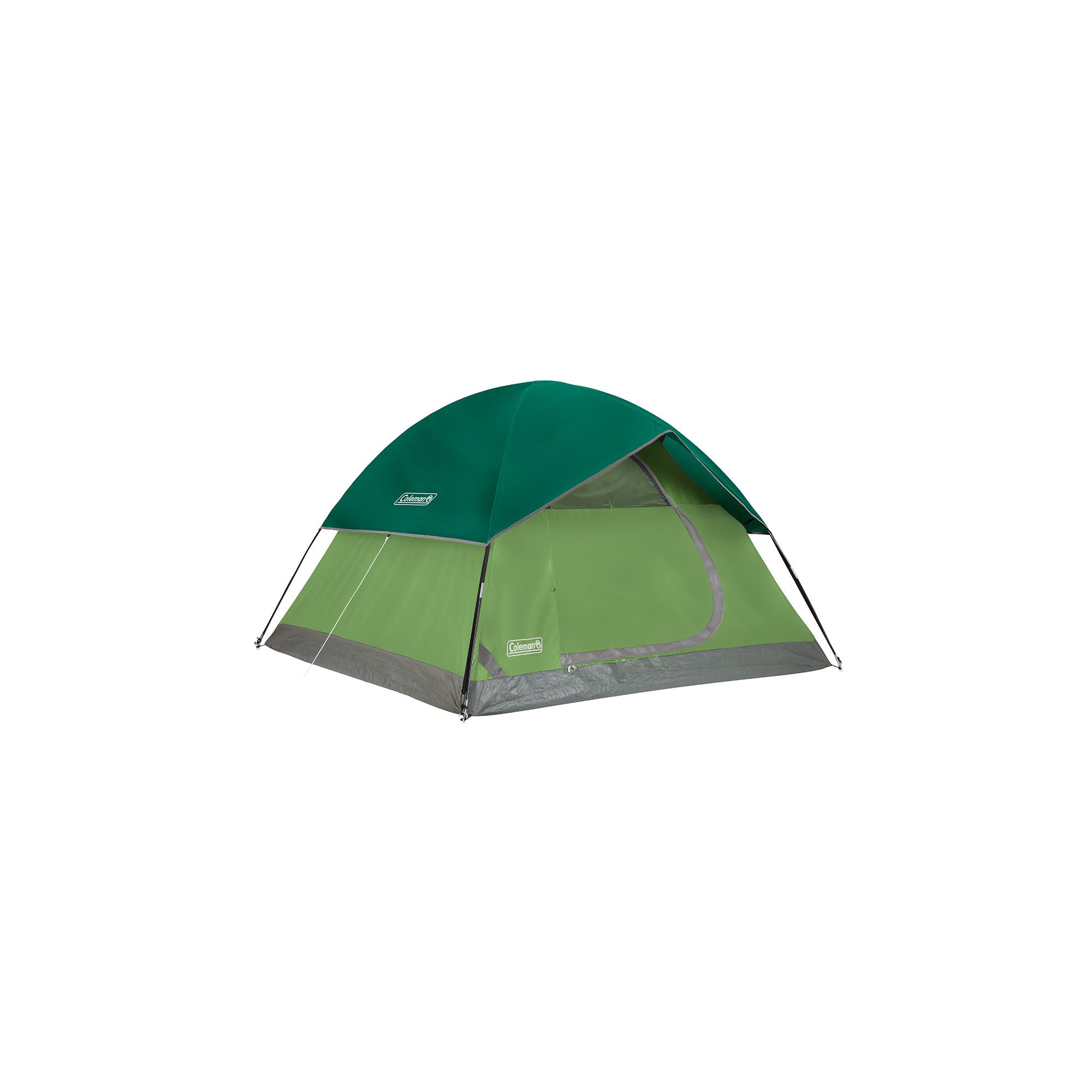 Coleman Sundome® 3-Person Camping Tent | 7 x 7'with 4'4" center height | Spruce Green