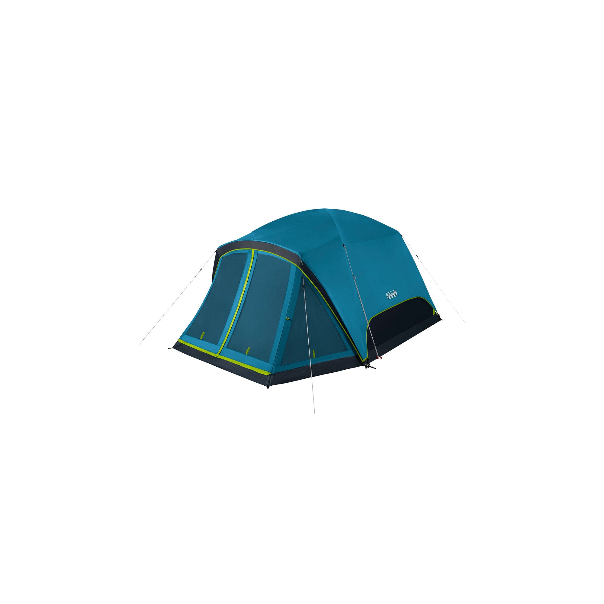 Coleman Skydome™ 6-Person Screen Room Camping Tent with Dark Room™ Technology | 10 x 12'6" with 6'center height