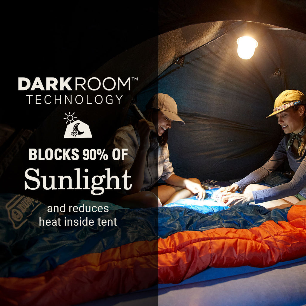 Coleman Skydome™ 4-Person Screen Room Camping Tent with Dark Room™ Technology | 8 x 10'6" with 4'8" center height