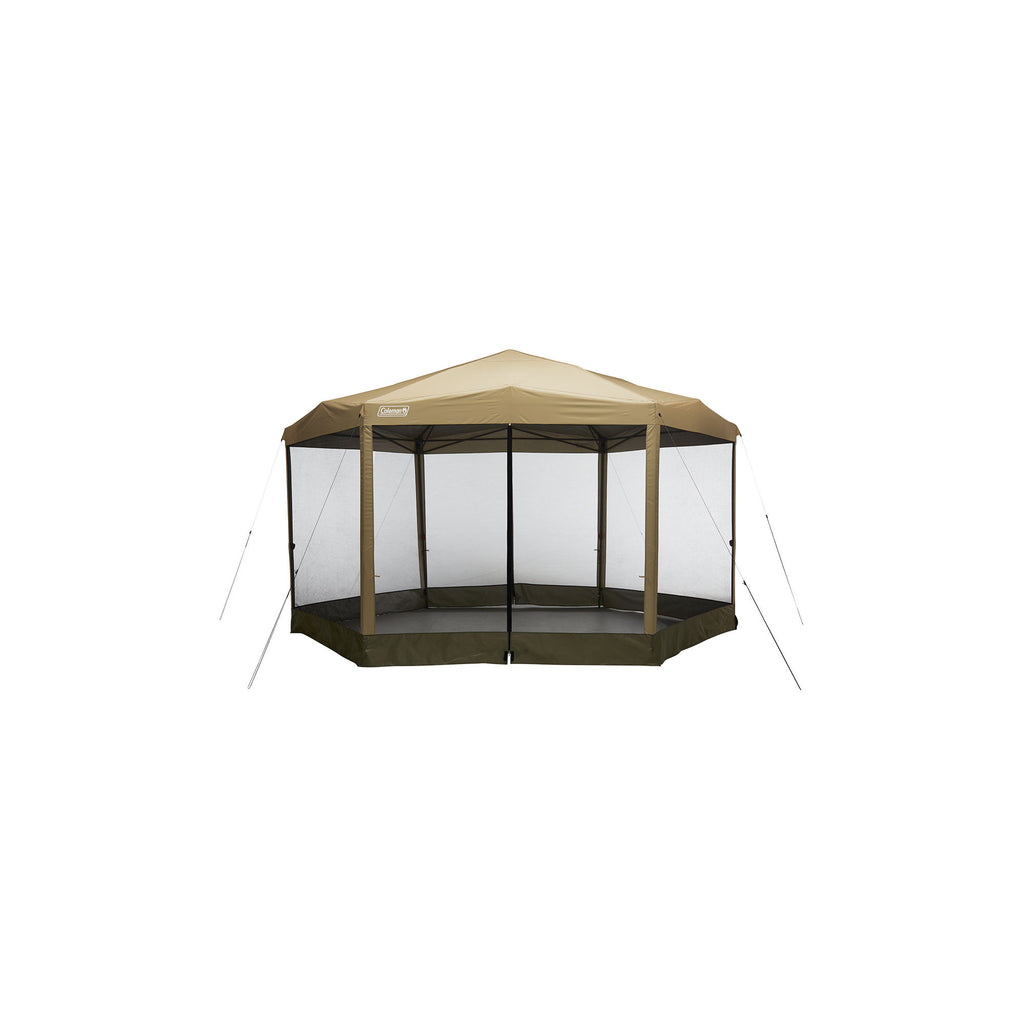 Coleman Back Home™ 15 x 13 Screen Canopy Tent | Light Oak