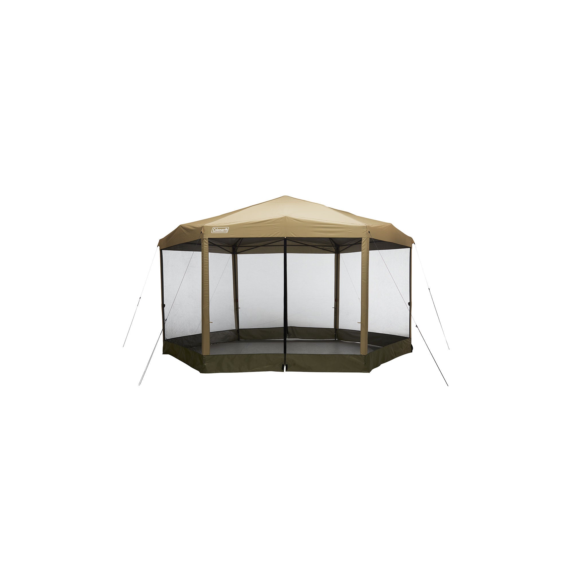 Coleman Back Home™ 15 x 13 Screen Canopy Tent | Light Oak