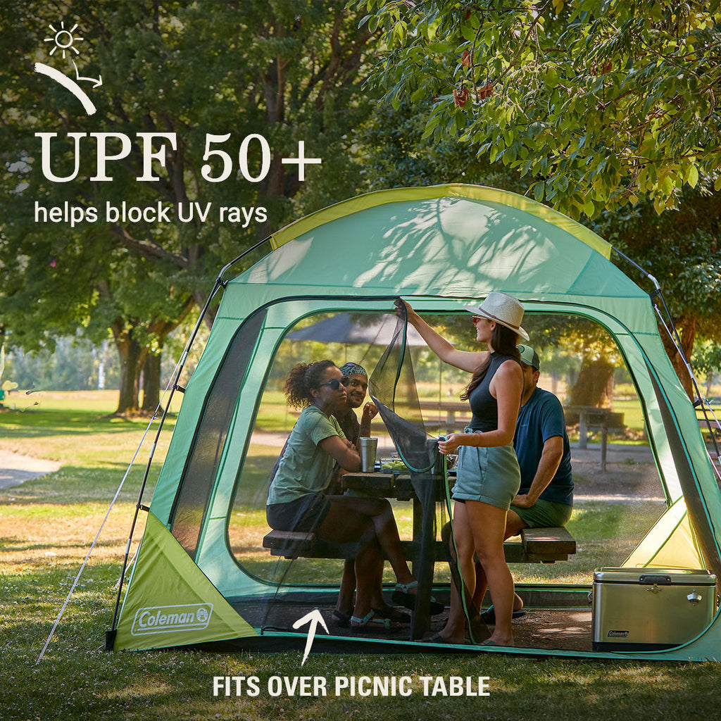Coleman Skyshade™ 10 x 10 Screen Dome Canopy | 10 x 10 ft.; 7'2 | Moss