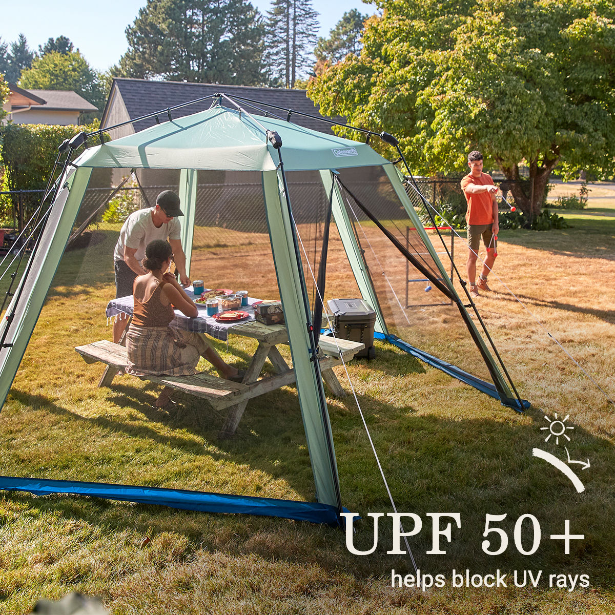 Coleman Skylodge™ 15 x 13 Instant Screen Canopy Tent | Moss