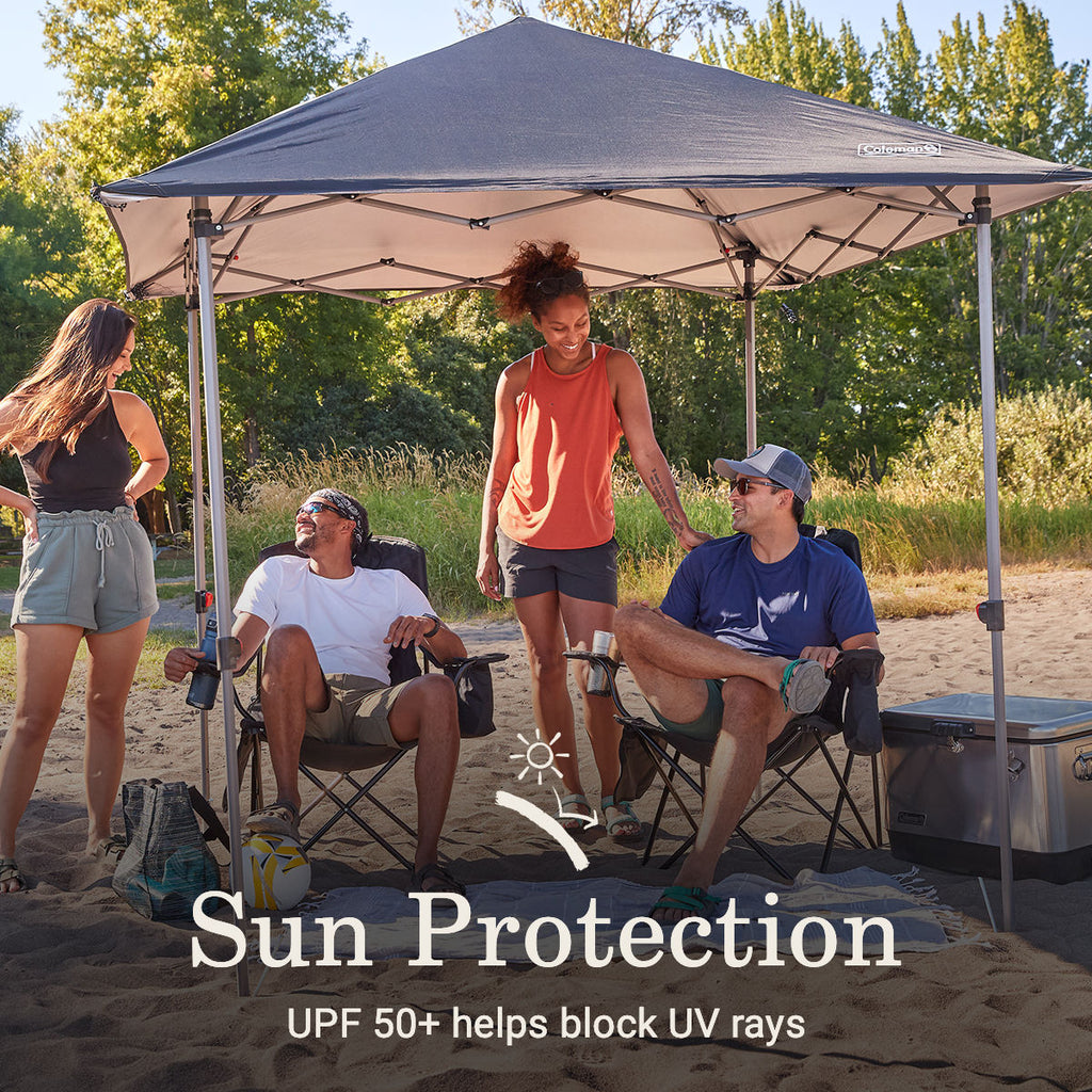 Coleman OASIS™ Lite 7 x 7 Canopy | 7 x 7 ft.; 8 ft. center height | Black