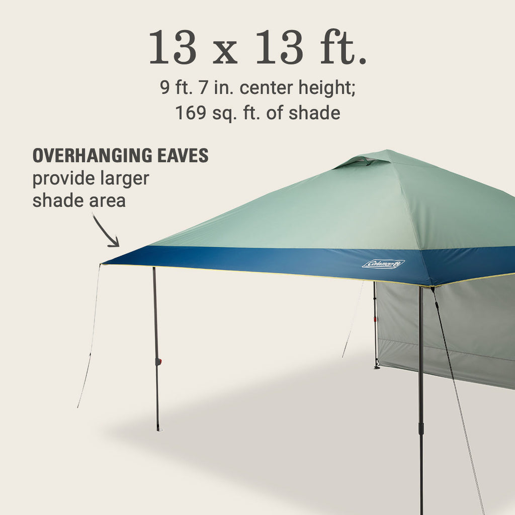 Coleman OASIS™ 13 x 13 Canopy with Sun Wall | Moss