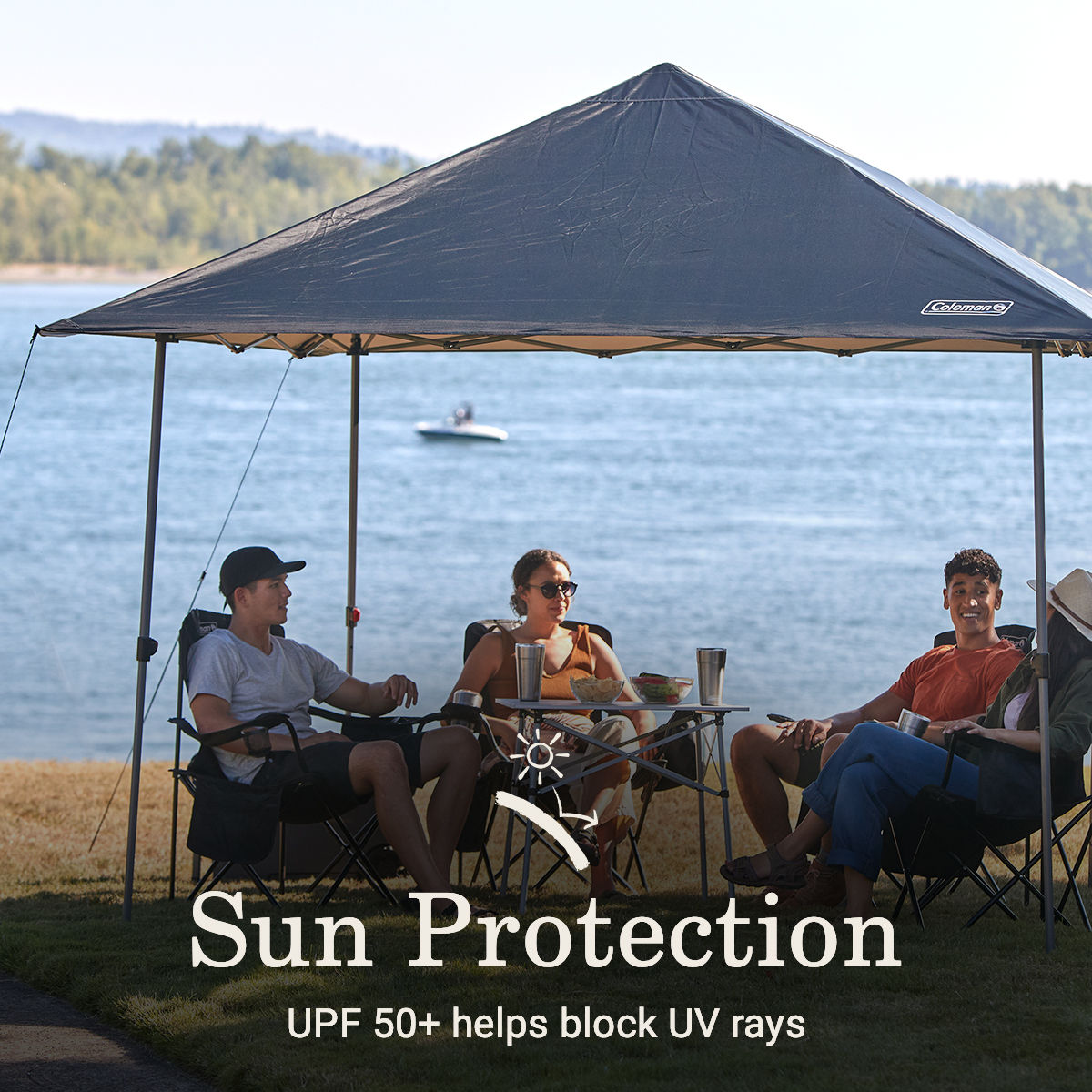 Coleman OASIS™ Lite 10 x 10 Canopy | 10 x 10 ft.; 8' | Black