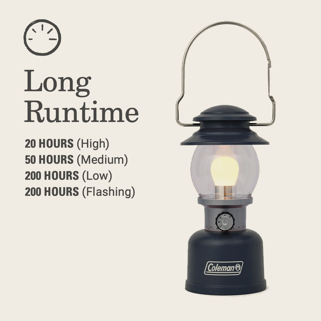 Coleman Classic 500 Lumens LED Lantern | Blue Nights