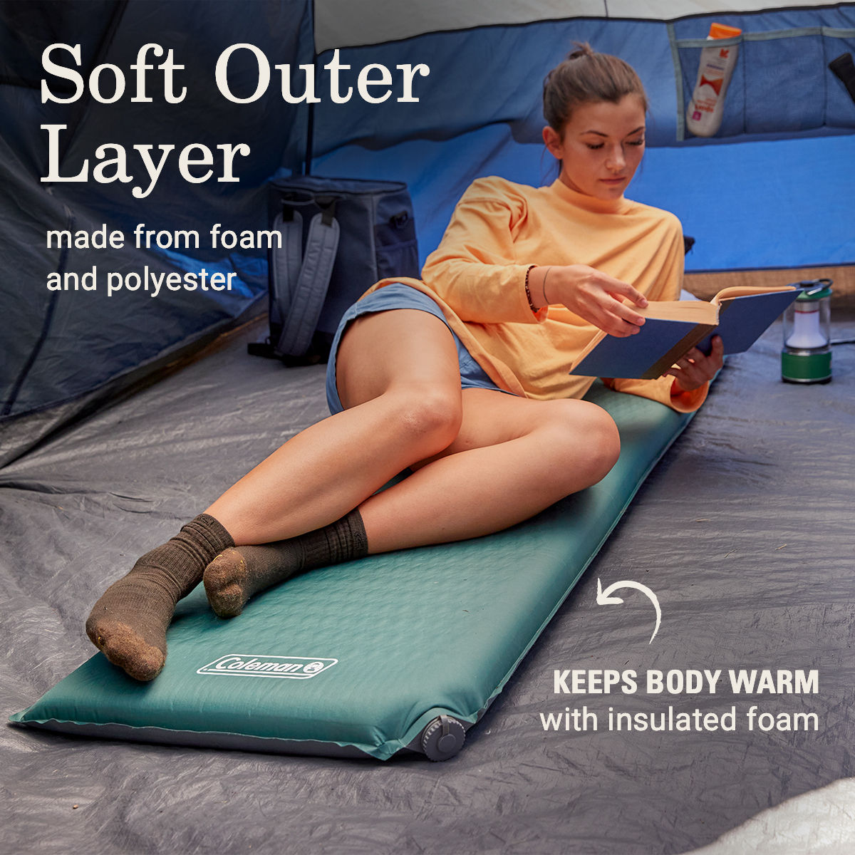 Coleman Silver Springs™ Self-Inflating Camping Pad? | Blue Spruce
