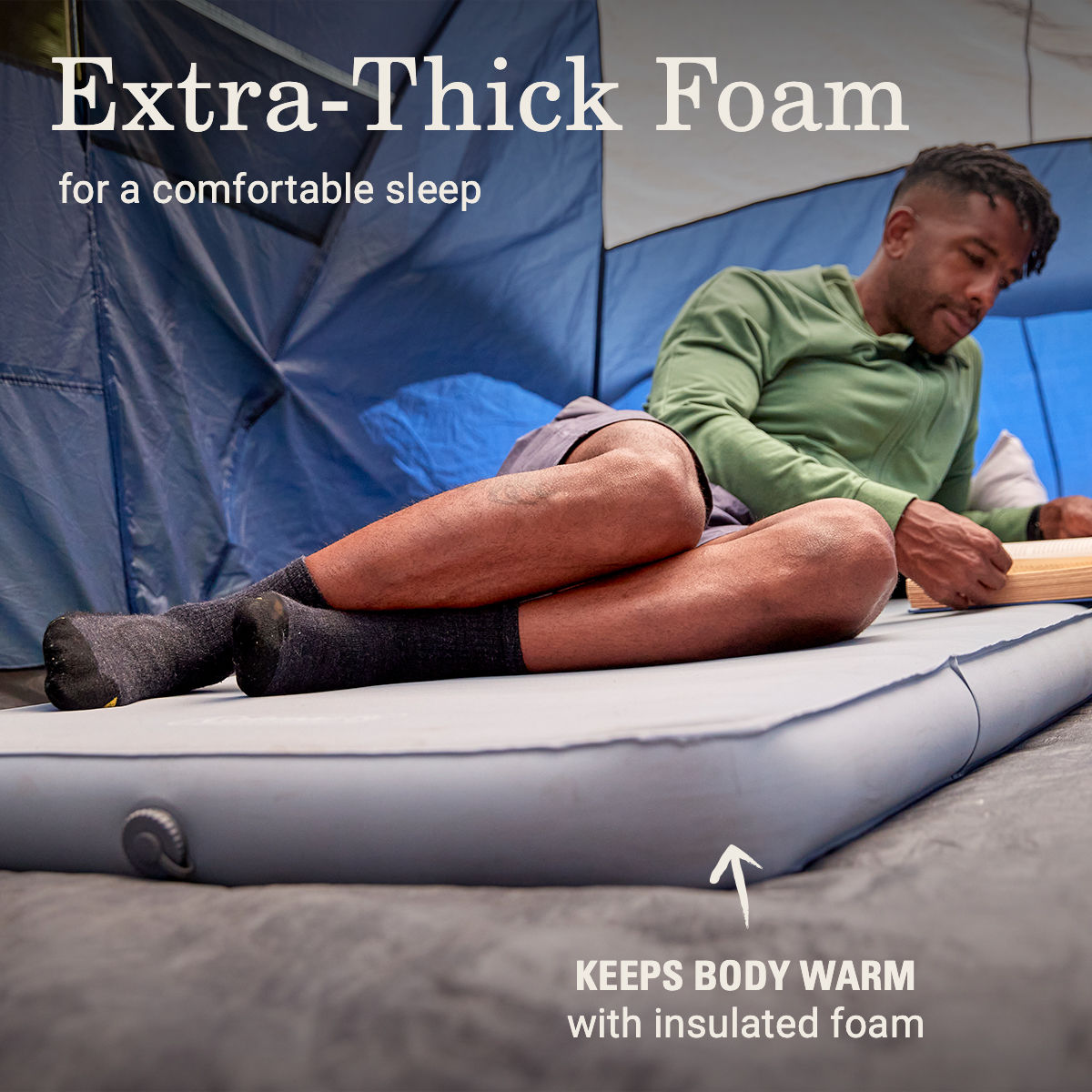 Coleman Cloudland™ Self-Inflating Camping Pad | Fog