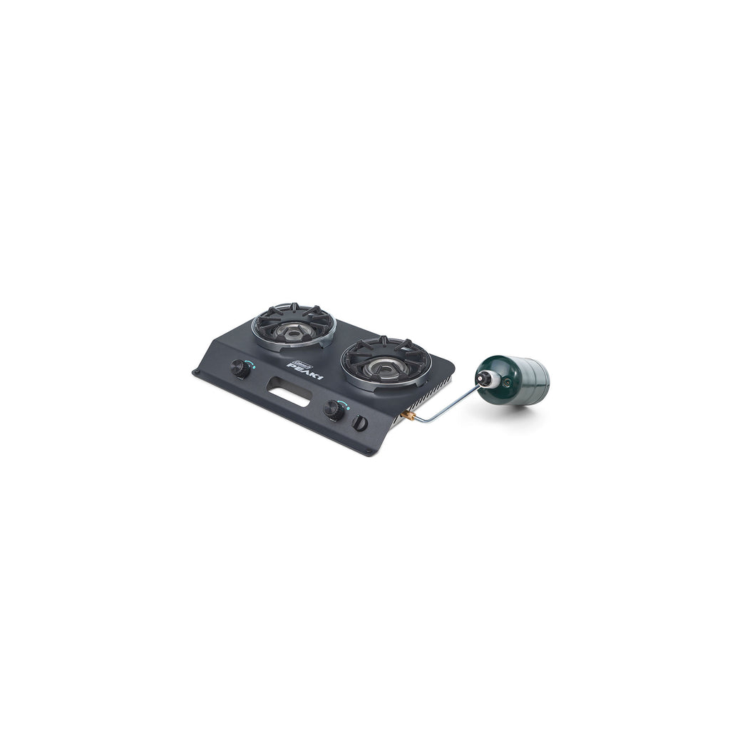Coleman PEAK1™ 2-Burner Camping Stove | Black