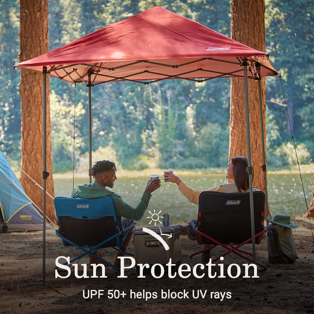 Coleman OASIS™ Lite 7 x 7 Canopy | 7 x 7 ft.; 8 ft. center height | Red