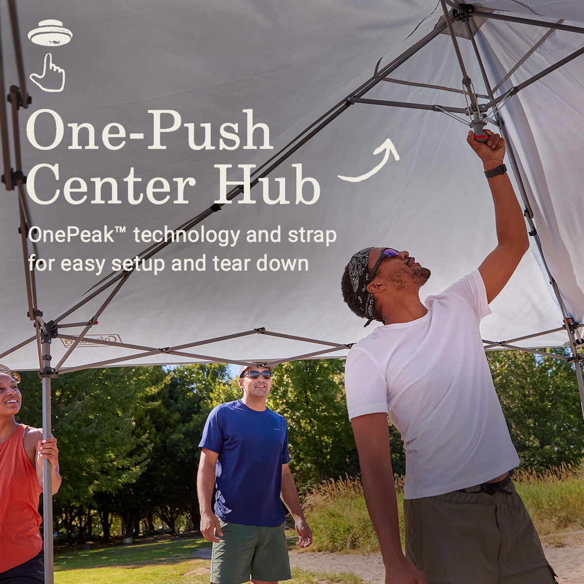 Coleman OASIS™ Lite 10 x 10 Canopy | 10 x 10 ft.; 8' | Fog