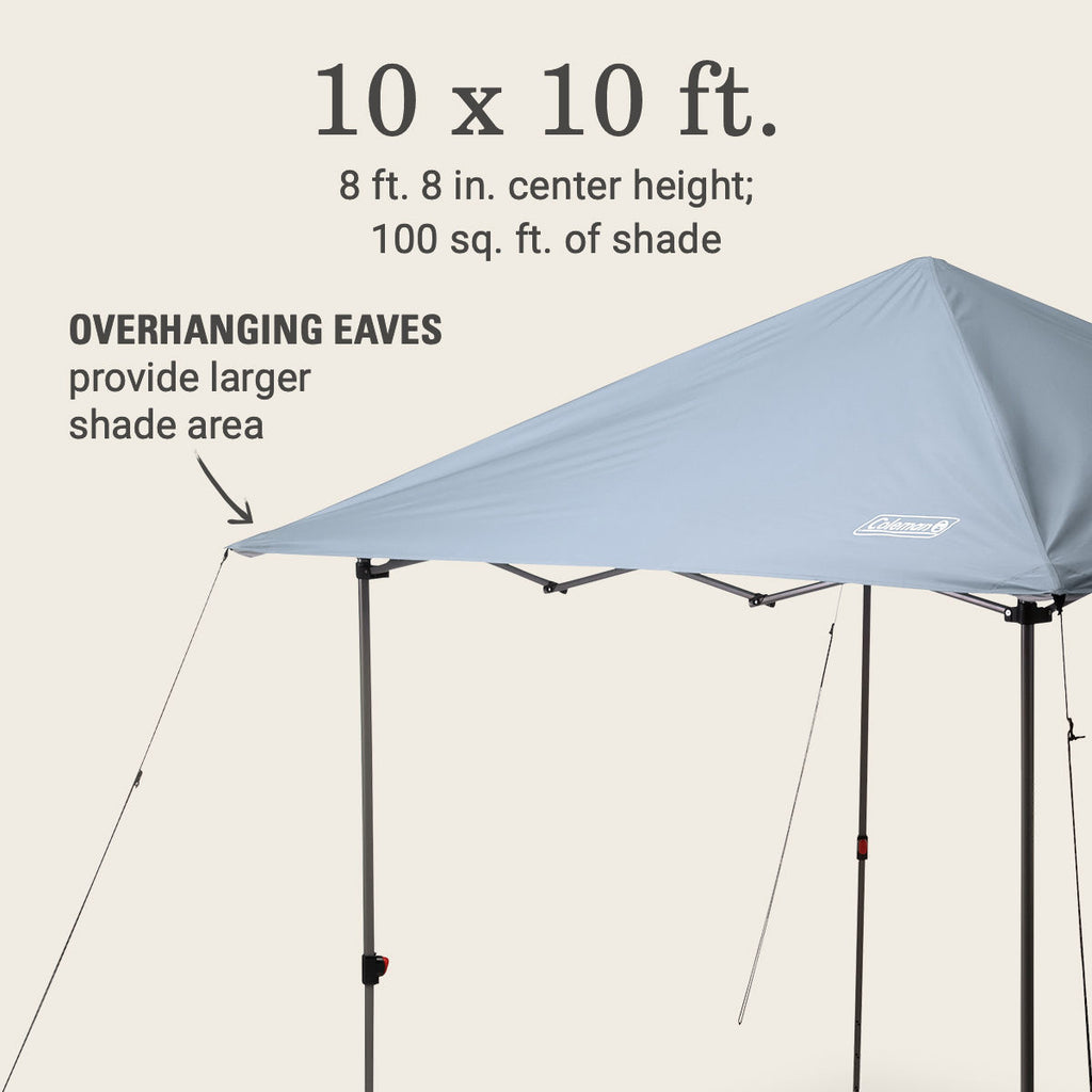 Coleman OASIS™ Lite 10 x 10 Canopy | 10 x 10 ft.; 8' | Fog