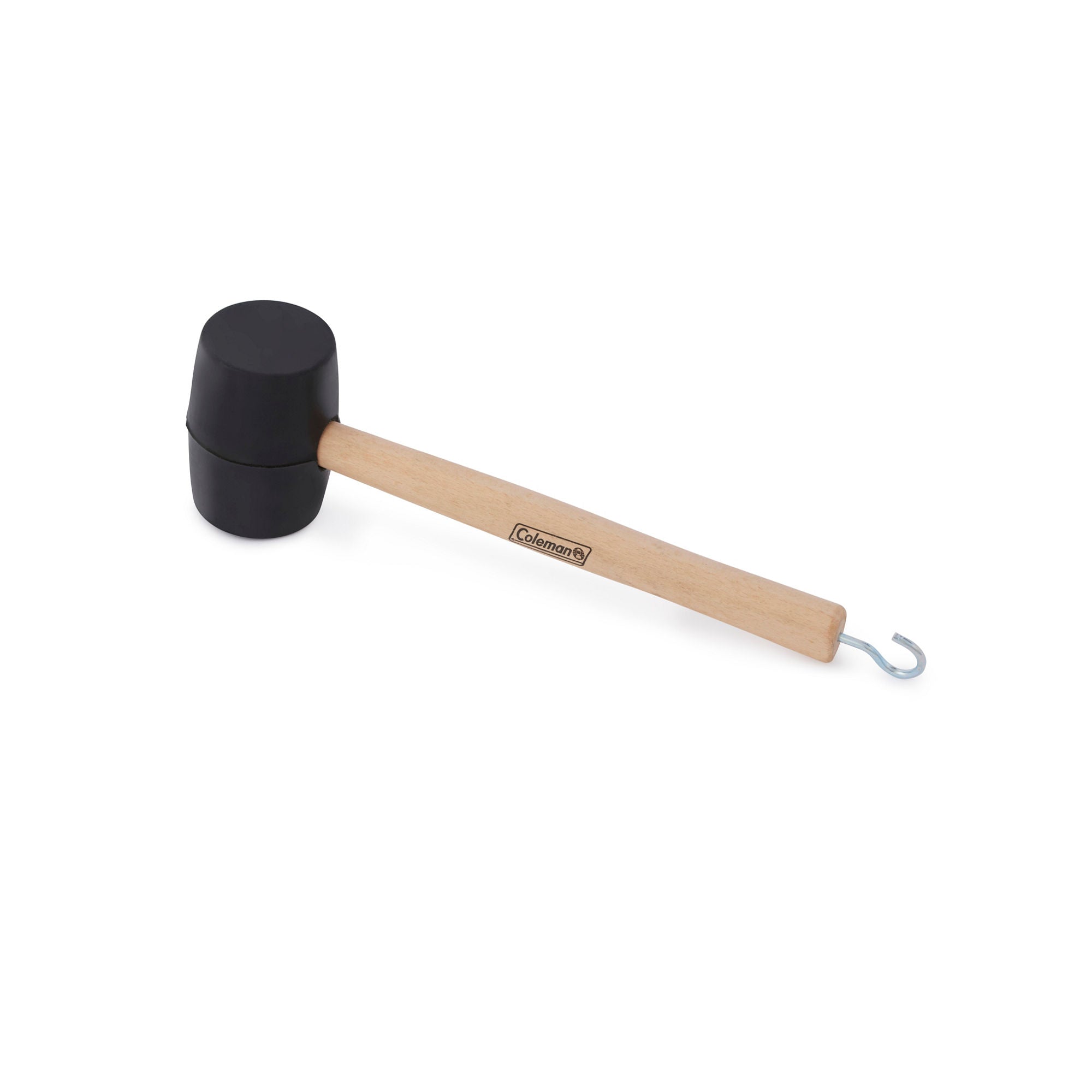 Coleman Rubber Mallet with Tent Peg Remover | Black