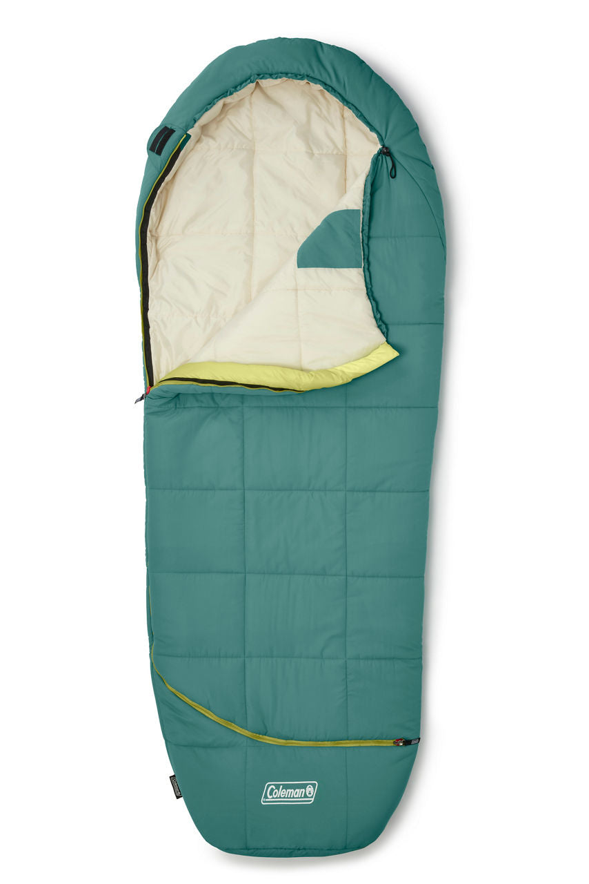 Coleman Big Bay™ 40° Big & Tall Contour Sleeping Bag | Green