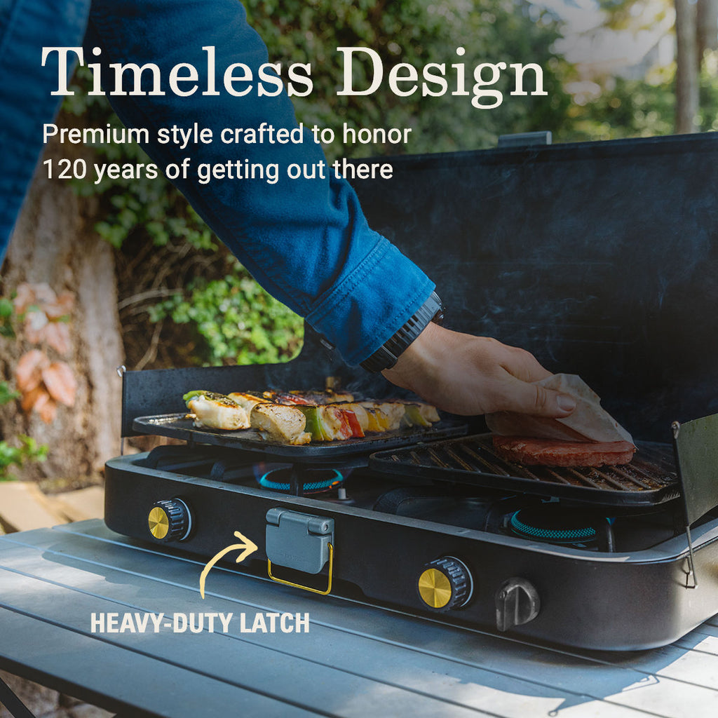 Coleman 1900 Collection™ 3-in-1 Propane Stove | Black
