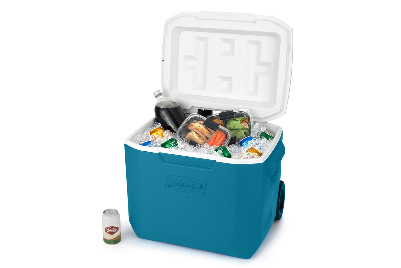 Coleman Chiller™ 60-Quart Cooler With Wheels | Deep Ocean