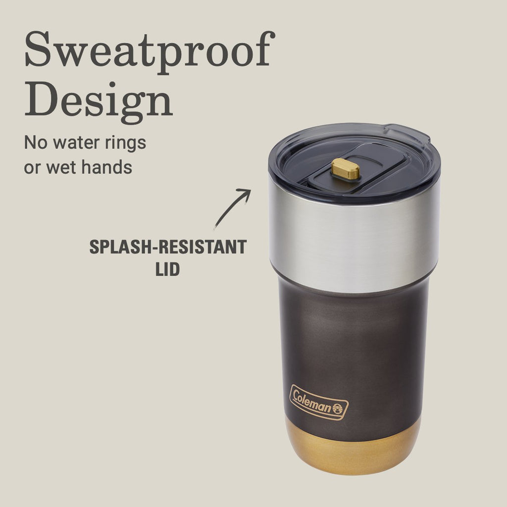 Coleman Kane Brown x 1900 Collection™ Steel Belted 20 oz. Stainless Steel Tumbler | Smoke | Cup Holder