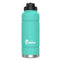 bubba Trailblazer Insulated Water Bottle with Straw Lid | 40oz | Island Teal Rubberized
