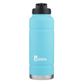 bubba Trailblazer Water Bottle with Straw Lid | 40 Oz. | Pool Blue Rubberized