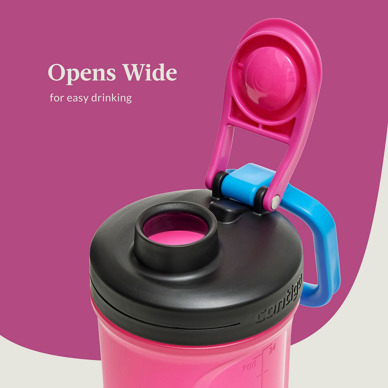 Contigo® Shake & Go Fit 2.0 Shaker Bottle | 28oz | Dragon Fruit | Cup Holder