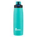 bubba Radiant Stainless Steel Rubberized Water Bottle with Straw | 24 Oz. | Island Teal
