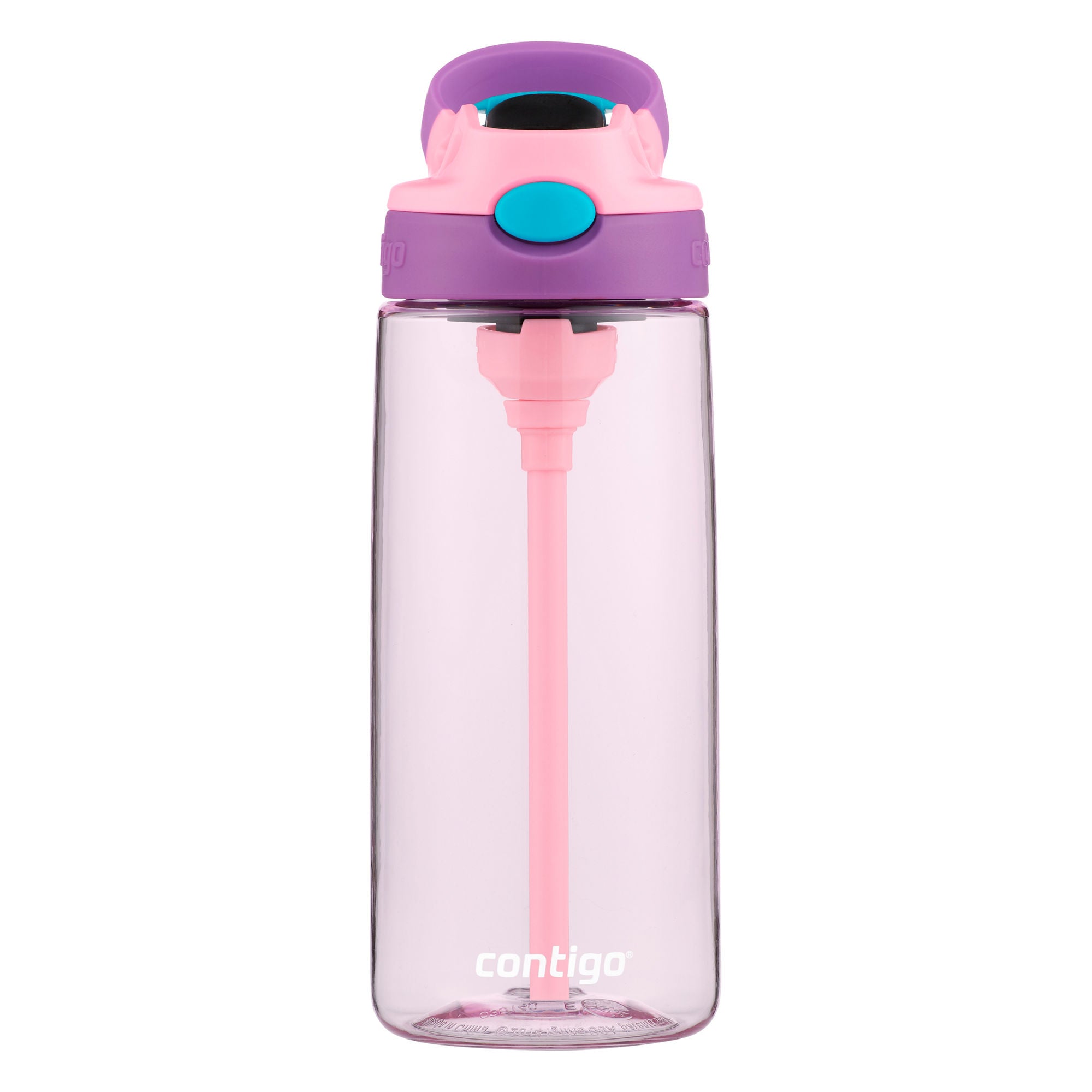 Contigo® Kids Cleanable AUTOSPOUT® Water Bottle | 20 oz | Strawberry Cream Orchid