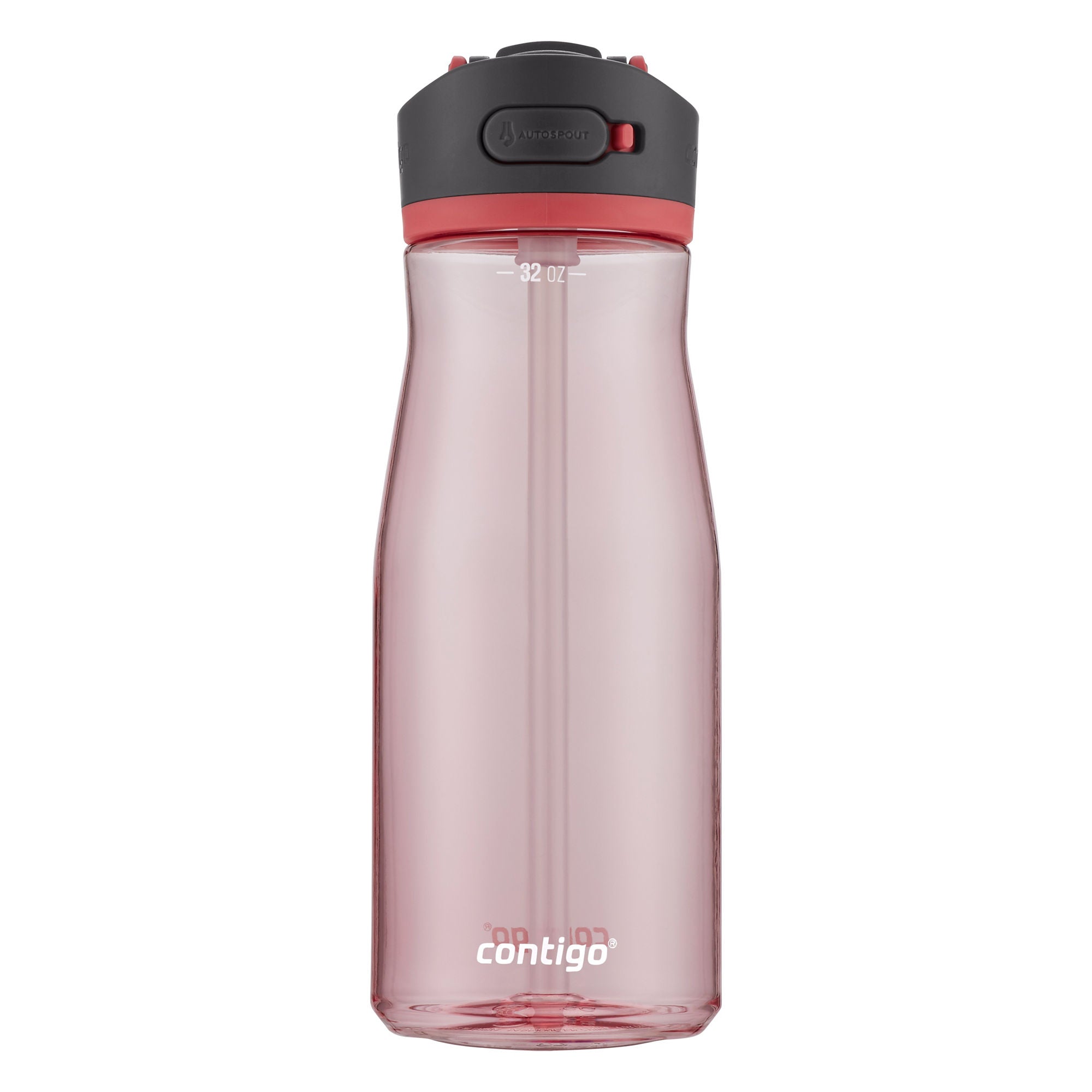 Contigo® Ashland 2.0 Water Bottle with AUTOSPOUT® Lid | 32oz | Frosted Rose | Cup Holder
