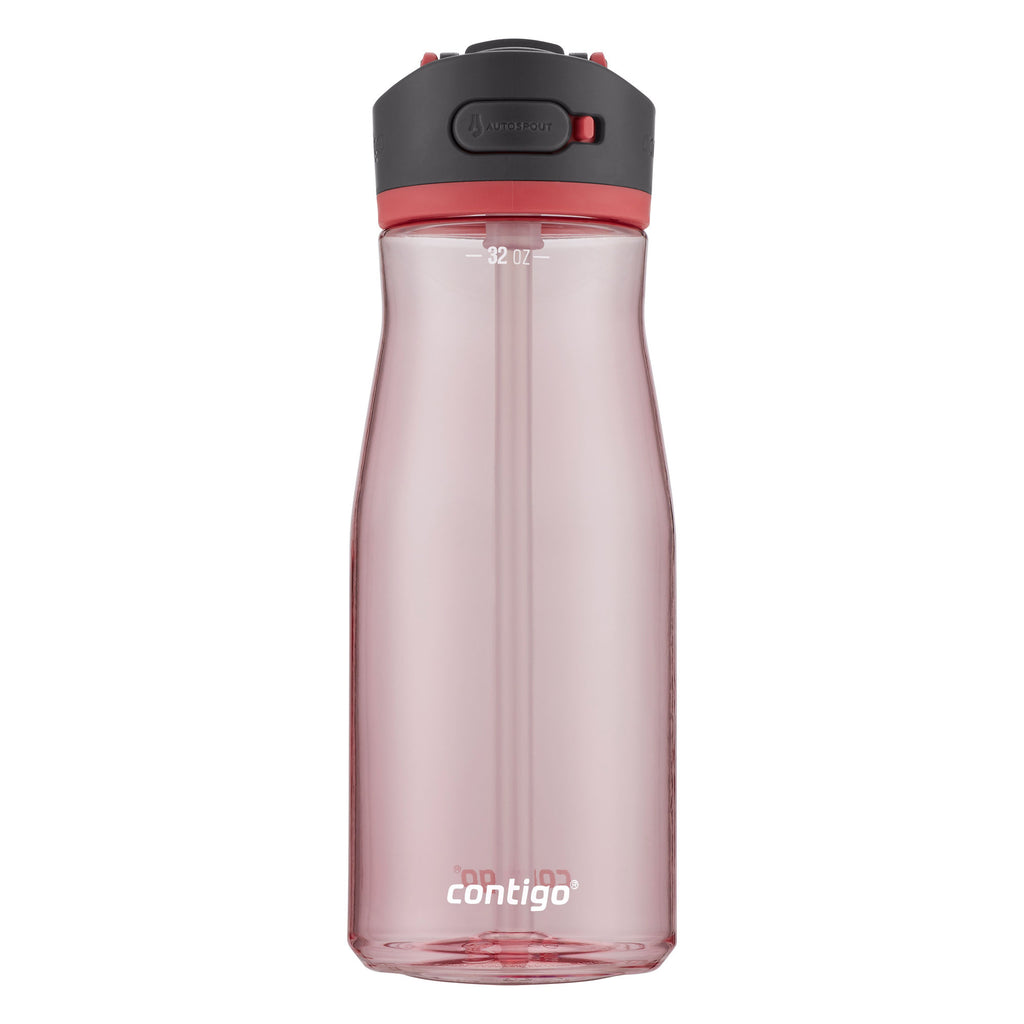 Contigo® Ashland 2.0 Water Bottle with AUTOSPOUT® Lid | 32oz | Frosted Rose | Cup Holder