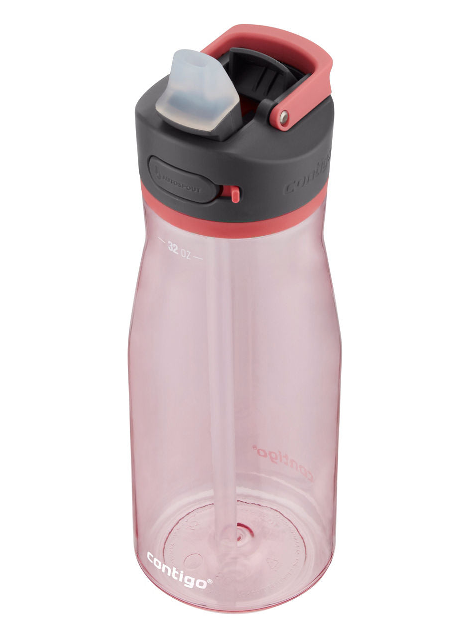 Contigo® Ashland 2.0 Water Bottle with AUTOSPOUT® Lid | 32oz | Frosted Rose | Cup Holder