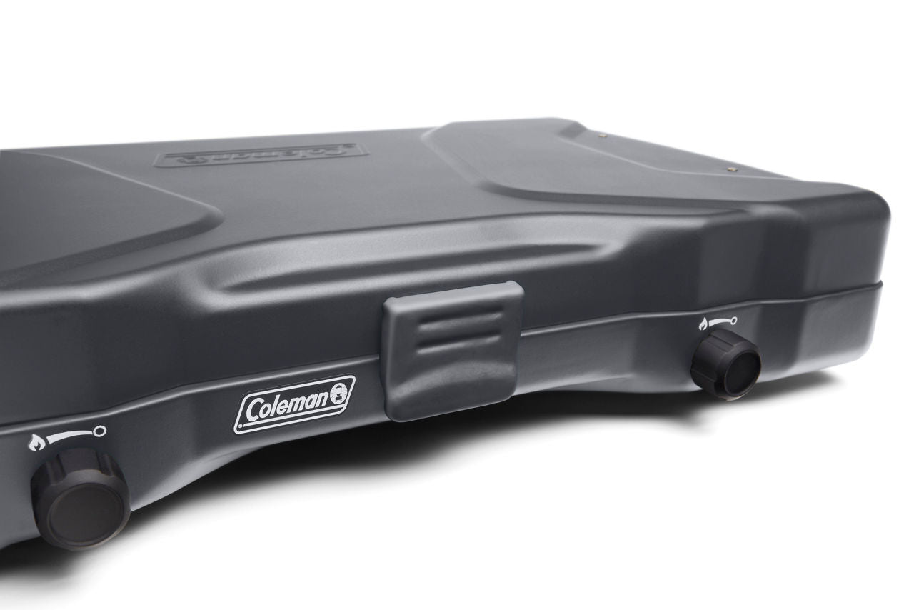 Coleman Triton™+ 2-Burner Propane Gas Camping Stove | Grey