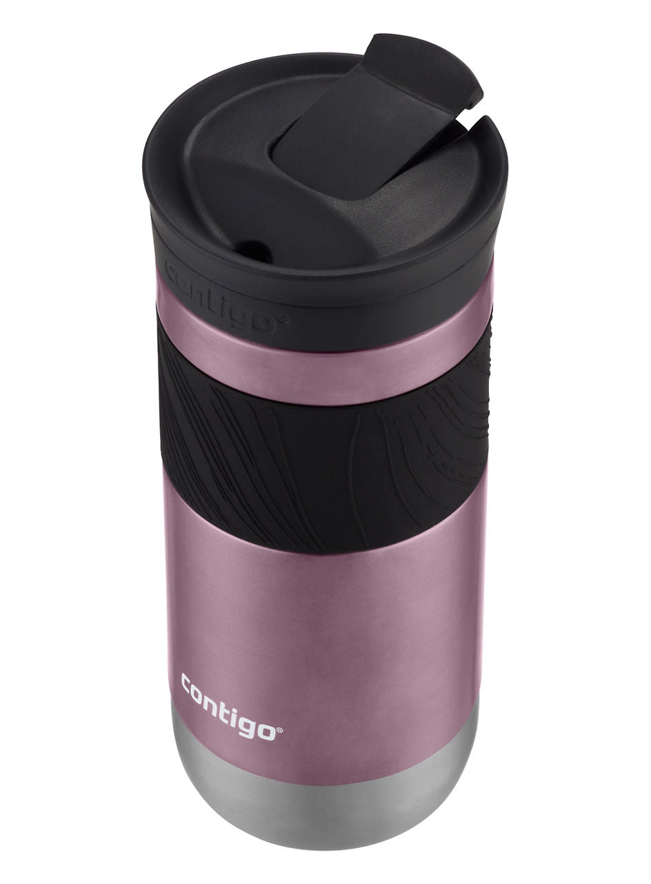 Contigo® Byron 2.0 Stainless Steel Travel Mug with SNAPSEAL™ Lid and Grip | 16oz | Vervain | Cup Holder