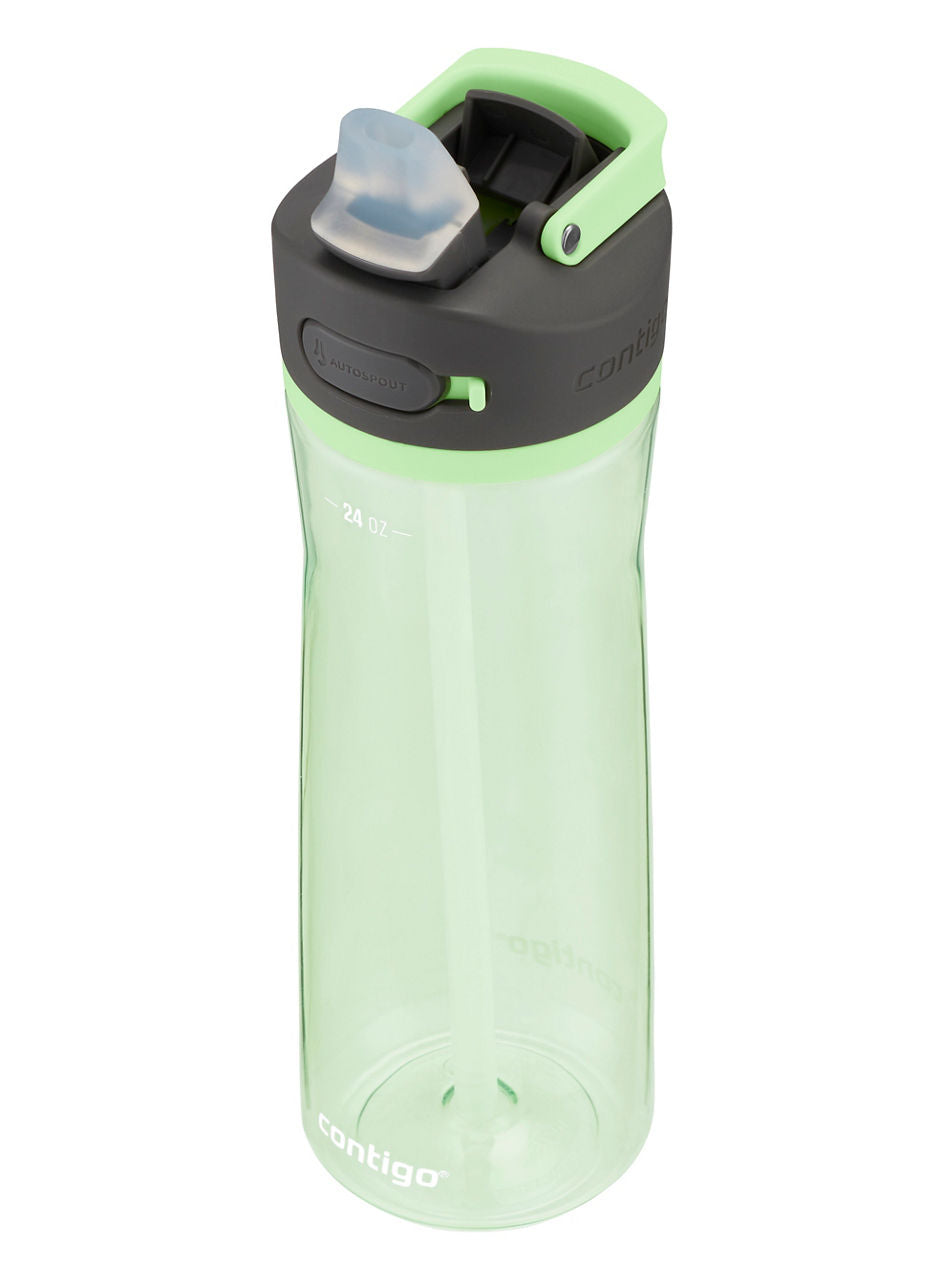 Contigo® Ashland 2.0 Water Bottle with AUTOSPOUT® Lid | 24oz | Cucumber | Cup Holder