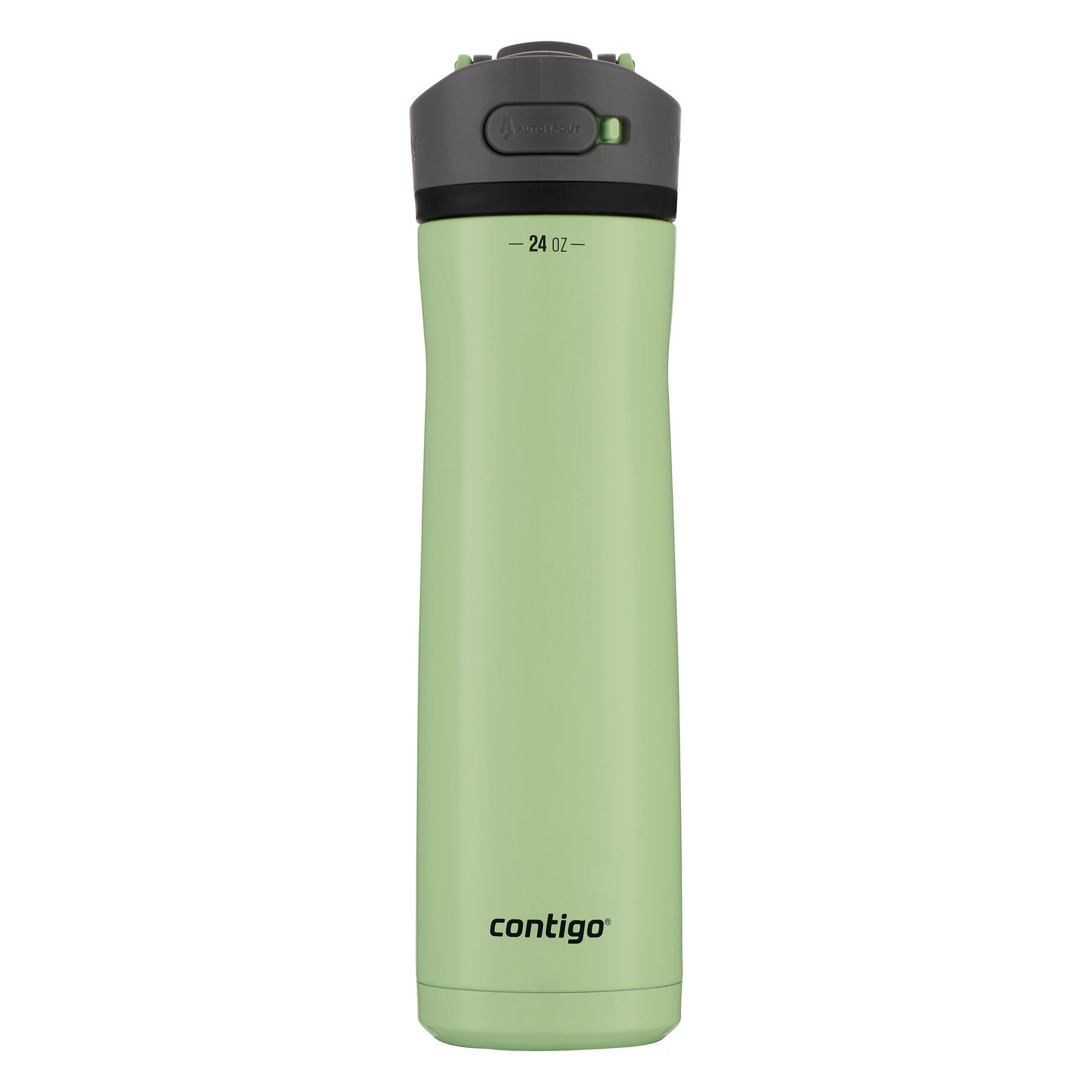 Contigo® Ashland Chill 2.0 Stainless Steel Water Bottle with AUTOSPOUT® Lid | 24oz | Cucumber | Cup Holder