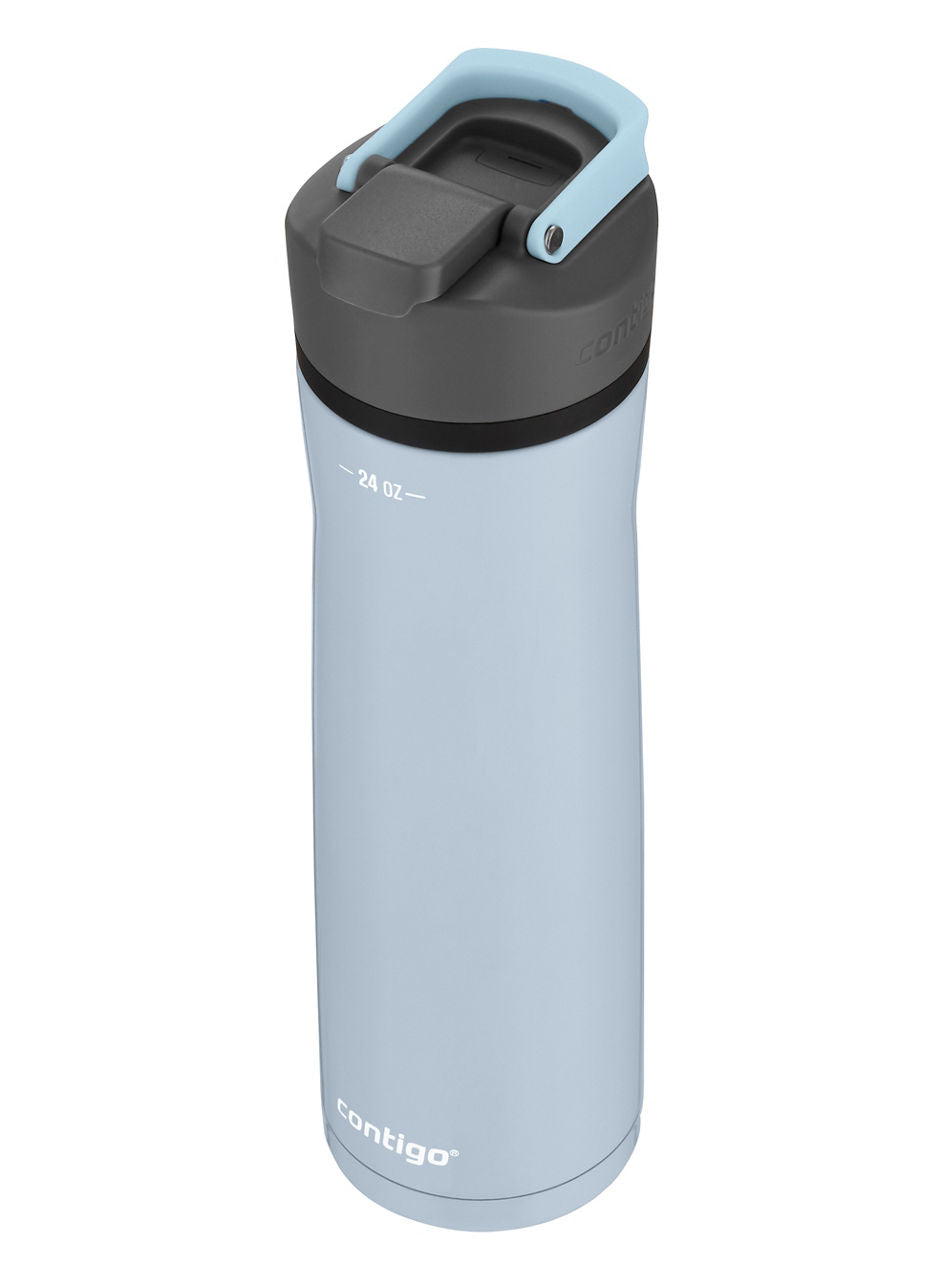 Contigo® Cortland Chill 2.0 Insulated Stainless Steel Water Bottle with AUTOSEAL® Lid | 24oz | Periwinkle | Cup Holder