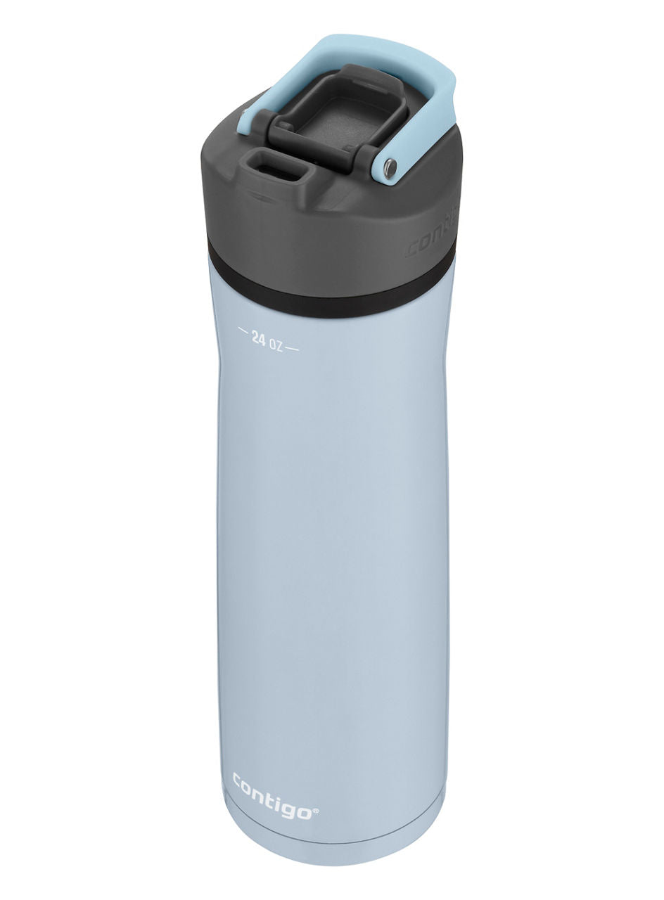 Contigo® Cortland Chill 2.0 Insulated Stainless Steel Water Bottle with AUTOSEAL® Lid | 24oz | Periwinkle | Cup Holder