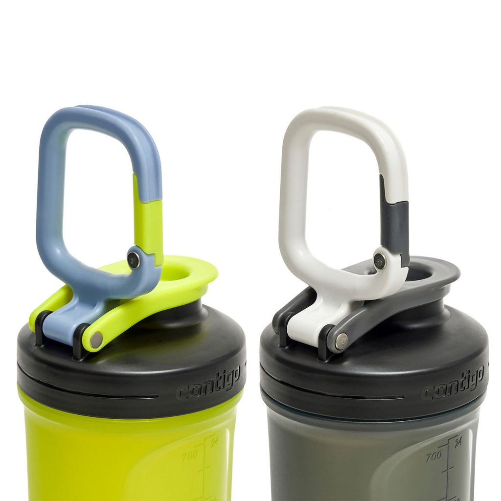 Contigo® Shake & Go Fit 2.0 Shaker Bottle | 28oz | 2-Pack | Bolt & Sake