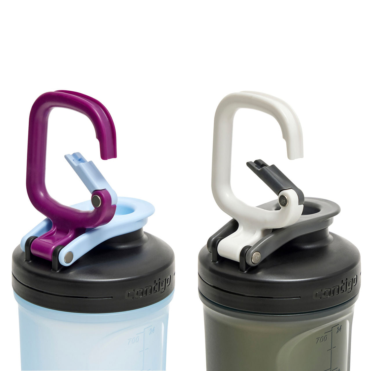 Contigo® Shake & Go Fit 2.0 Shaker Bottle | 28oz | 2-Pack | Periwinkle/Sake | Cup Holder