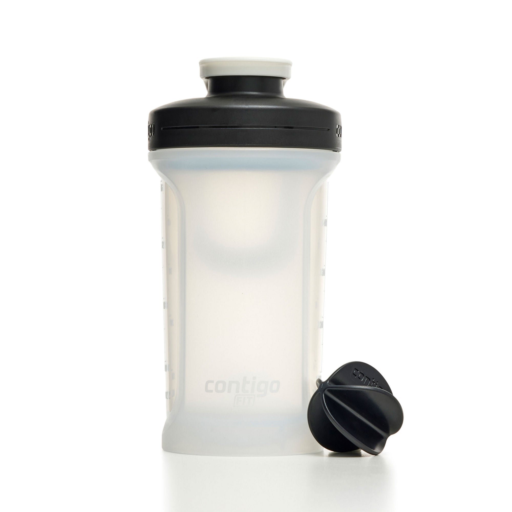 Contigo Shake & Go Fit 2.0 Shaker Bottle | 20oz | Salt | Cup Holder