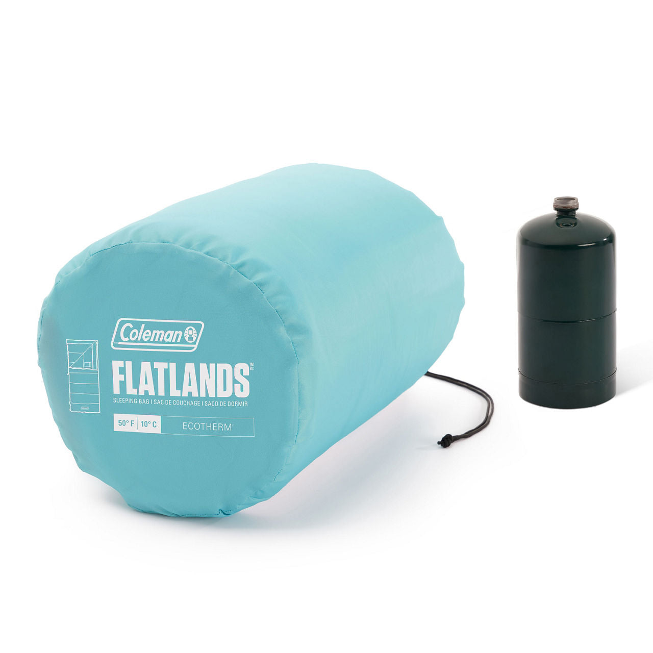 Coleman Flatlands™ 50°F Sleeping Bag | Blue