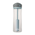 Contigo Wells Plastic Filter Water Bottle with AUTOSPOUT® Straw Lid | 24 Oz. | Salt | Cup Holder